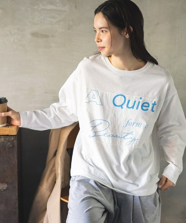 CRAFT STANDARD BOUTIQUE ロゴプリントロンTee Off White