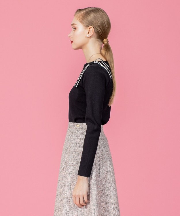 TOCCA 【洗える！】ETERNAL KNIT プルオーバー ブラック系