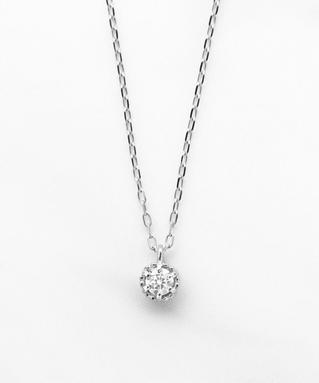 TOCCA 【WEB限定】FLORA PLATINUM DIAMOND NECKLACE プラチナ ダイヤモンド ネックレス プラチナ