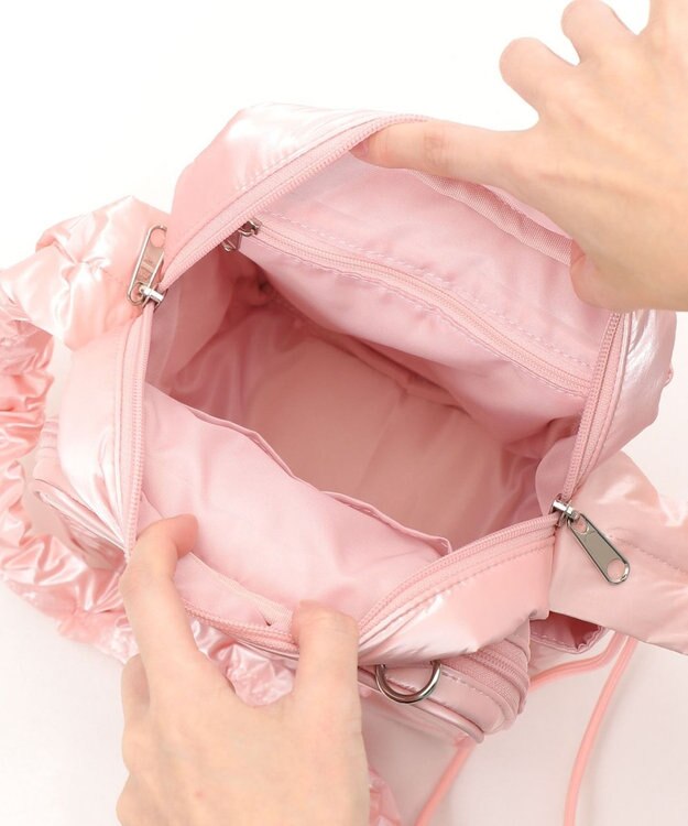 WEGO 【痛バ＆推し活グッズ】きらふわパフィ痛ショルダー ライトピンク