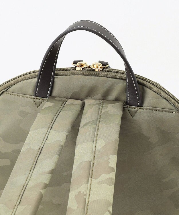 LA BAGAGERIE シャドージャカード リュックサック グレージュ