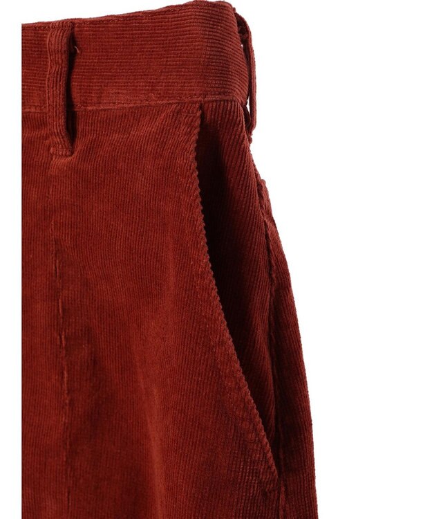 AMERICAN HOLIC コーデュロイＡラインスカート Terracotta