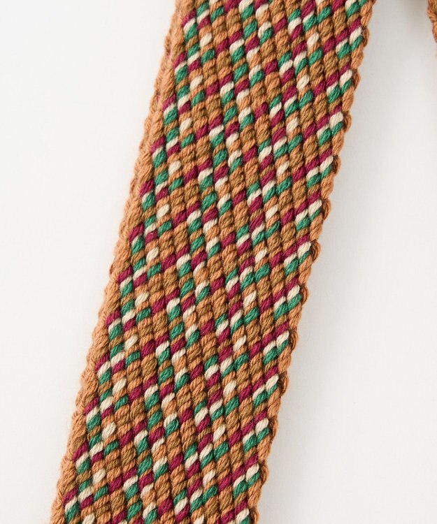 russet アレンジショルダーベルト【ミックステープ】(CE-1147) Camel