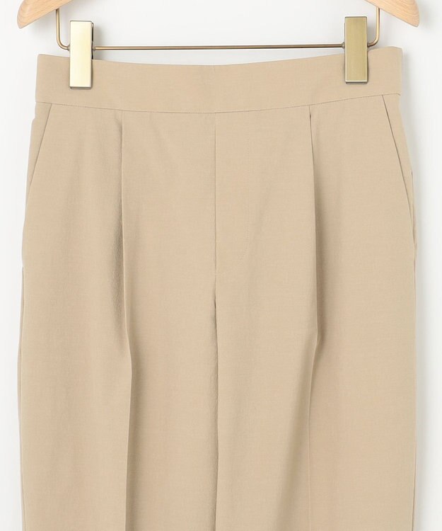 組曲 スーパーライトストレッチテーパード パンツ ベージュ系