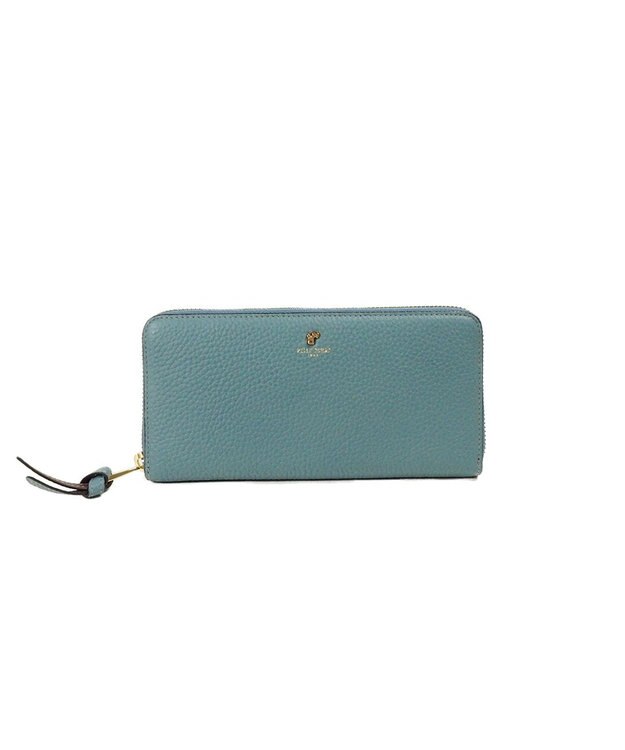PELLE BORSA ラウンドファスナー長財布 Reinette Goods レネットグッズ 4743 ブルーグレー