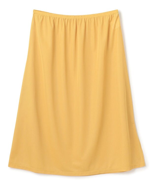 UNFILO FINE MOVE ボリュームスリーブ ワンピース マリーゴールド