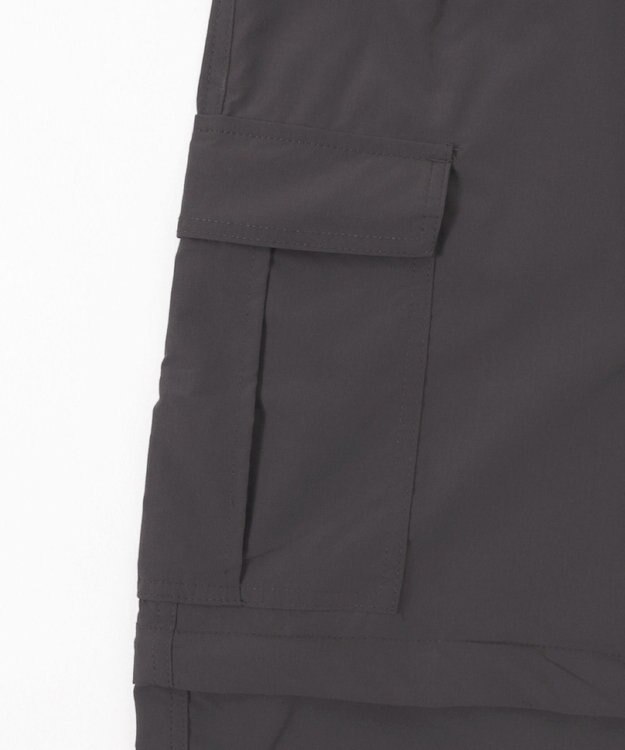 WEGO 【セットアップ対応ITEM】2WAYリップストップカーゴパンツ グレー