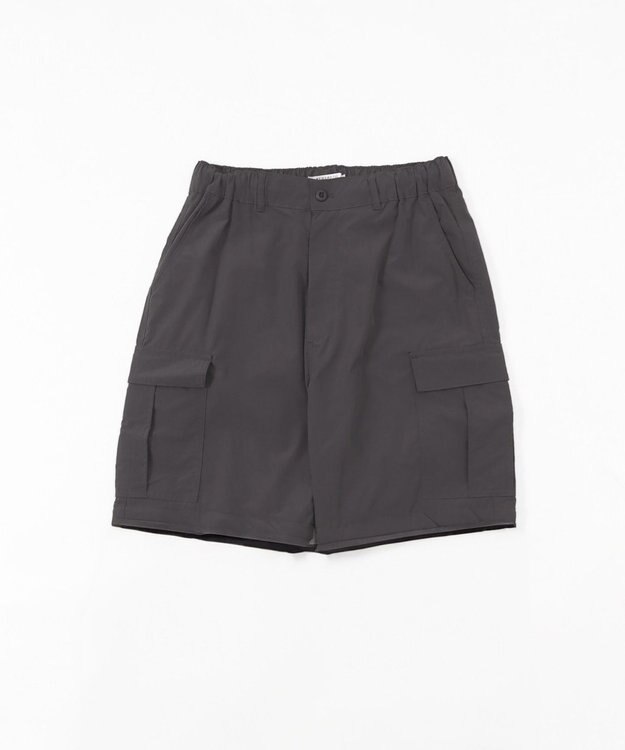 WEGO 【セットアップ対応ITEM】2WAYリップストップカーゴパンツ グレー