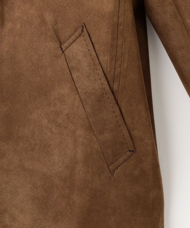 JOSEPH ABBOUD 【キングサイズ・軽量/スウェードタッチ/撥水】ライトスウェード ジャケット キャメル系