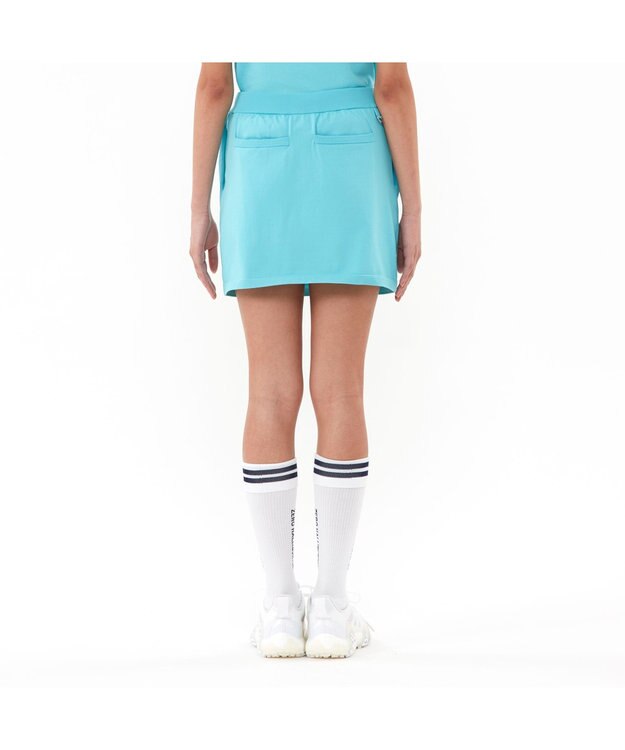 ZERO HALLIBURTON 【雑誌掲載】ZHG-W1c ボックスニットスカート 82673 ZERO HALLIBURTON ゼロハリバートン レディースゴルフ ミニスカート ミントグリーン