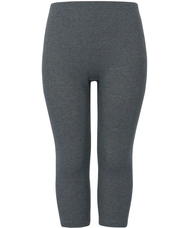 Wing あったかインナーボトム 綿混 裏起毛 厚手 よく伸びる素材 【ラクのびサーモ】 ひざ下丈 秋 冬 ER6614 ウイング／ワコール ダークブラウン