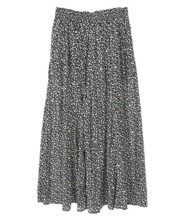 Green Parks サラフレワイドパンツ（柄） Flower