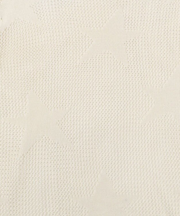 WEGO スターメッシュBIGニット ホワイト