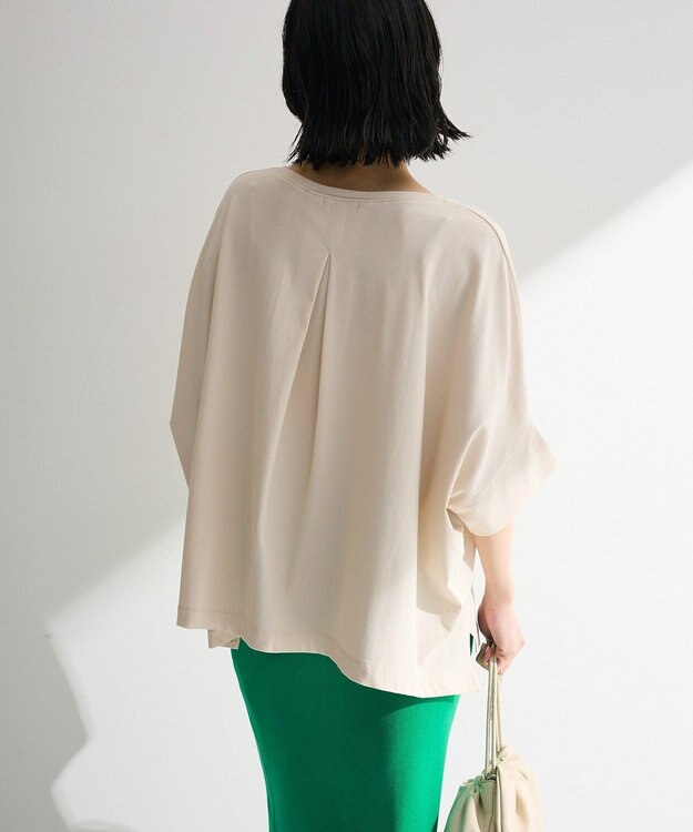 Green Parks 冷やっとすずやかドルマンプルオーバー Ecru