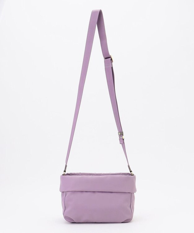 LA BAGAGERIE ダブルフロントポケットショルダー ライトパープル