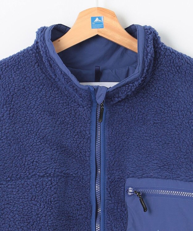 SHARE PARK MENS 【UNISEX】ボアフリースジャケット（L・XLサイズ） ブルー