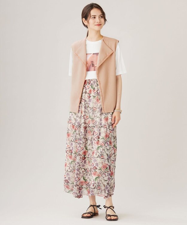 自由区 【カタログ掲載・洗える】PHOTO Tシャツ オフ(風景フォト)