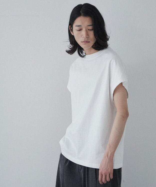 WEGO 【ユニセックス着用ITEM/綿100%】ドルマンノースリーブT ホワイト