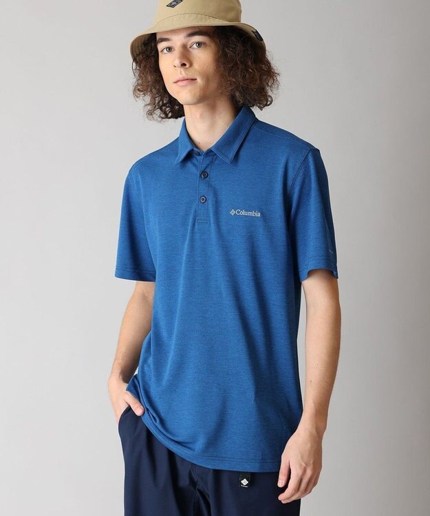 Columbia Columbia/ ハーバーキャンプピケポロシャツ /コロンビア Collegiate Navy