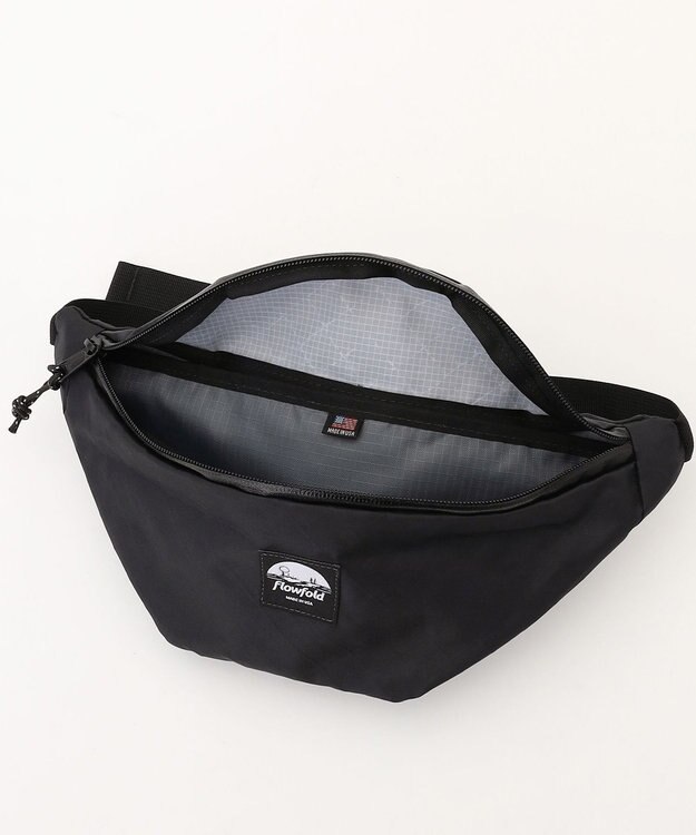 JOSEPH ABBOUD MOUNTAIN 【flowfold ・リサイクル素材を使用・メイン州でハンドメイド生産】-Rebel Fanny Pack ブラック系