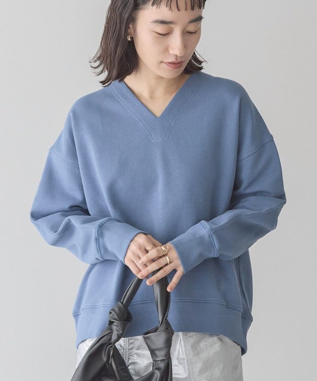 AMERICAN HOLIC Ｖネックスウェット Blue