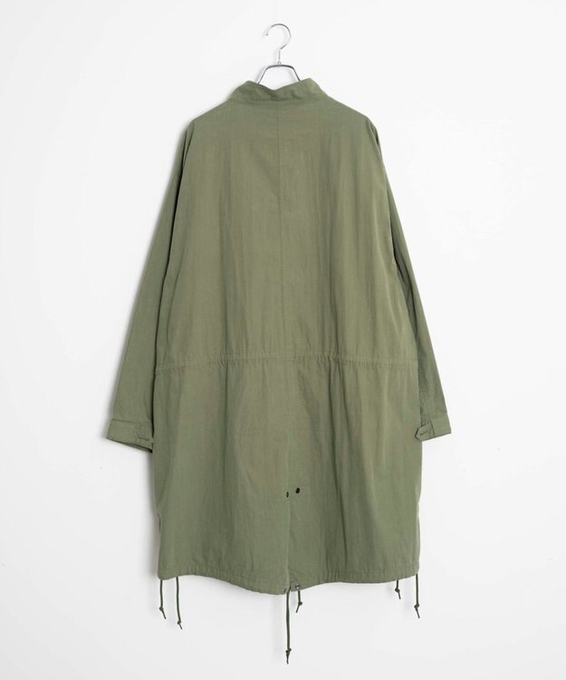 WEGO 【ユニセックス着用ITEM】サイドスリットモッズコート カーキ