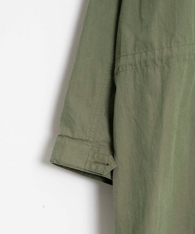 WEGO 【ユニセックス着用ITEM】サイドスリットモッズコート カーキ