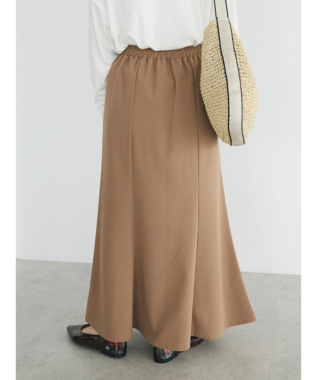 CRAFT STANDARD BOUTIQUE カットジョーゼットスカート Mocha