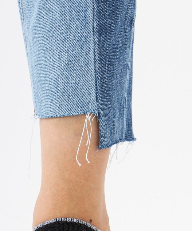 OP／FILA 【OP】美脚パッチワークデニム ブルー