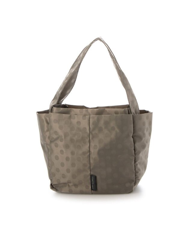 Y'SACCS 【Y’SACCS vous et】ドットジャカードトート Sサイズ グレージュ