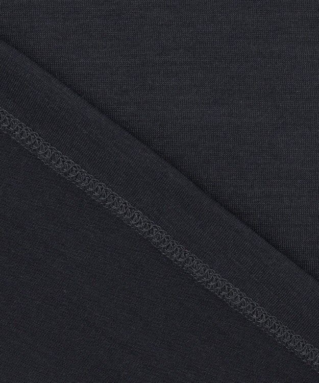 J.PRESS MEN ウールストレッチジャージ タートルネックカットソー ネイビー系