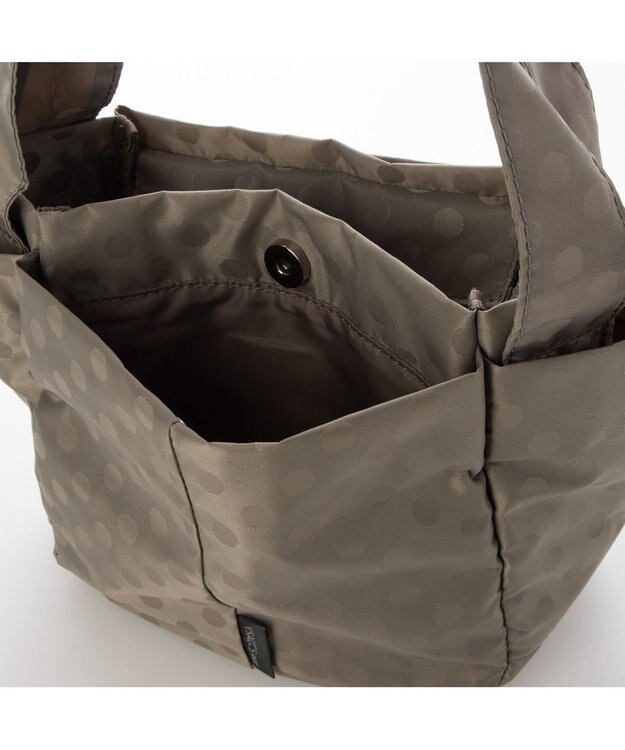 Y'SACCS 【Y’SACCS vous et】ドットジャカードトート Sサイズ グレージュ