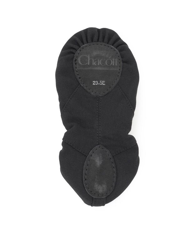 Chacott スプリットバレエシューズ　Ｄ幅（普通幅）／Ｅ幅（広幅） ブラック