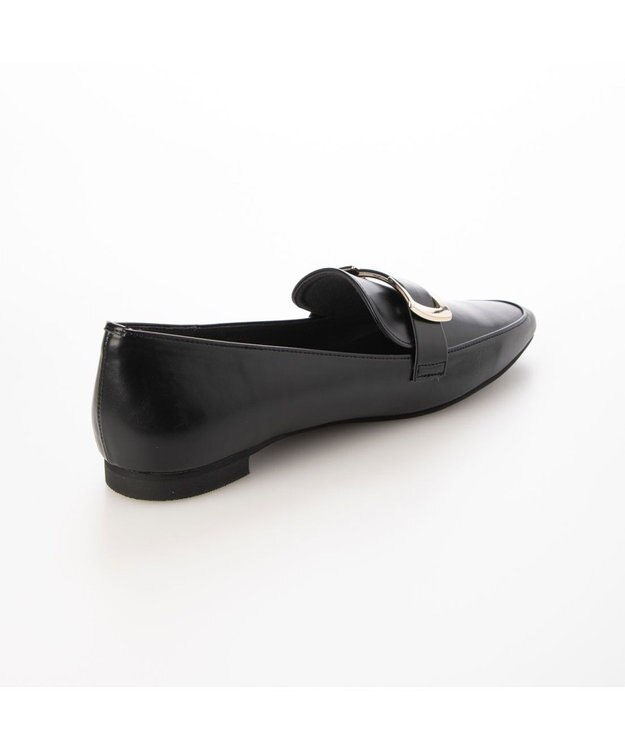 MODE ET JACOMO <carino>バックルローファー ブラック