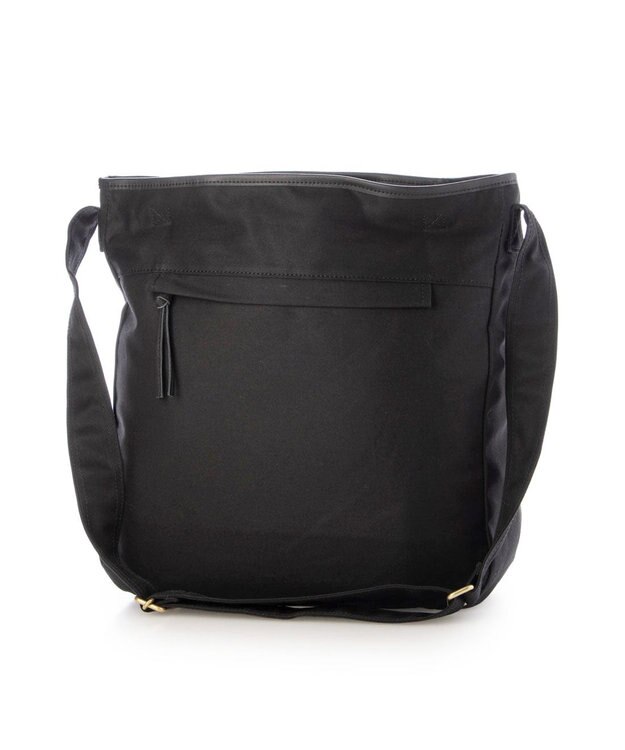 UNBILLION ペルケ perche / ベンダイルコットンスコッチガードプリーツショルダー ブラック