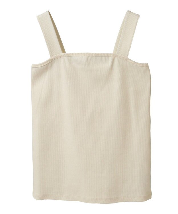 AMERICAN HOLIC 抗菌防臭テレコベアタンクトップ Off White