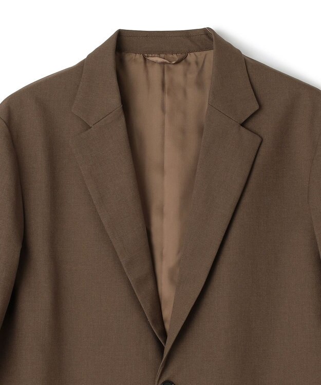 UNFILO MENS フレキシブルウェア テーラードジャケット [23年秋冬商品] ブラウン