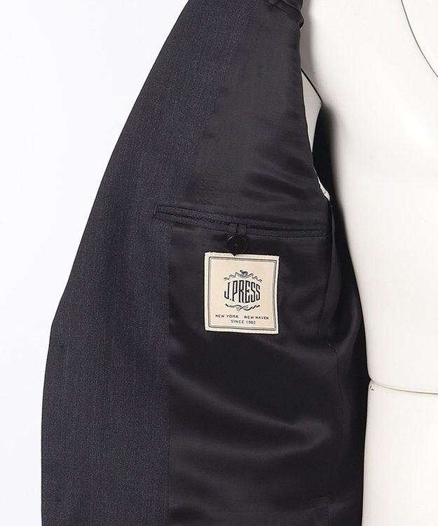 J.PRESS MEN 【WEB・一部店舗限定】メリノウールツイルスーツ グレー系