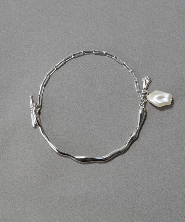 Phoebe フロウラインメタルブレスレット　シルバー シルバー