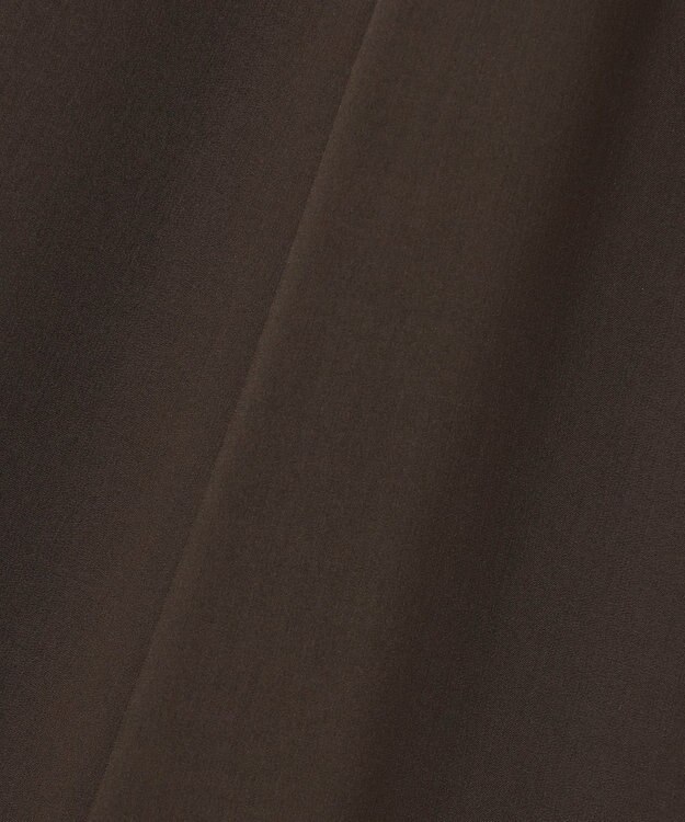 J.PRESS LADIES L 【洗える】フィネスボイル ミディ スカート ブラウン系