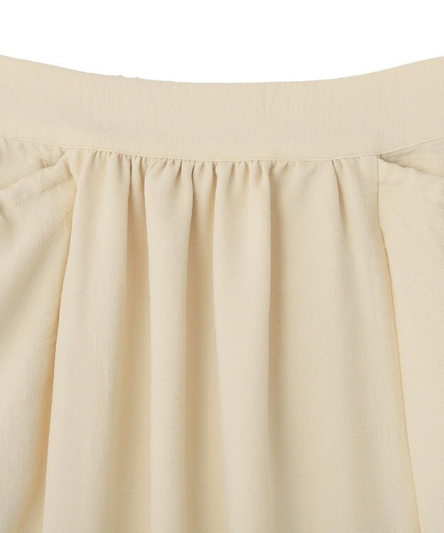 CRAFT STANDARD BOUTIQUE ドレープポケットデザインスカート Beige