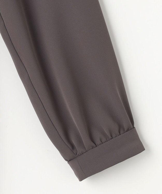 ANY SIS 【洗える】スタンドカラープリーツ ワンピース スレート