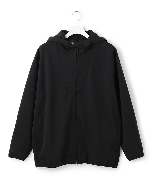 J.PRESS YORK STREET 【UNISEX】ジップパーカー ブラック系