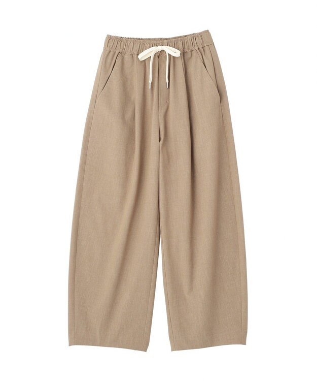 AMERICAN HOLIC ウエストドロストソフトバルーンパンツ Beige