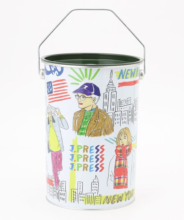 J.PRESS MEN 【J.PRESS ＆】ART×PACKAGE / B.D. SHIRTS & CAP グリーン系