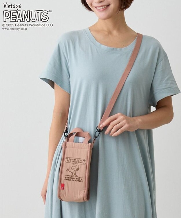 ROOTOTE 8429【スヌーピー】IP.サーモキーパー.ボトル.ピーナッツ-0E 02： ウィンナー