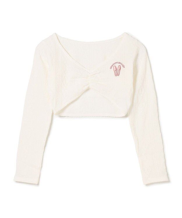 Chacott トップ オフホワイト