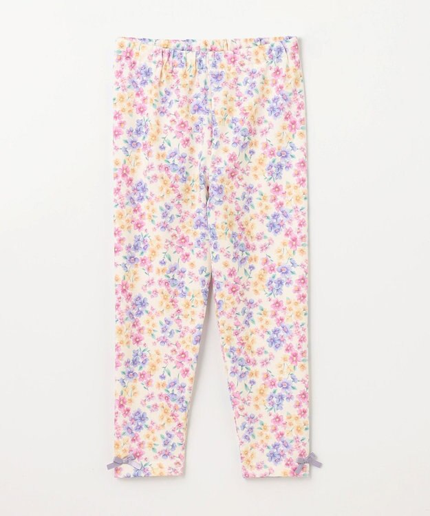 ANY KIDS フルレングス レギンス 花柄