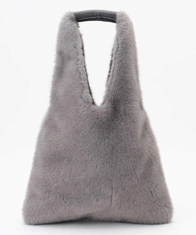 自由区 【SHIHOさん着用】イージーファー バッグ グレー