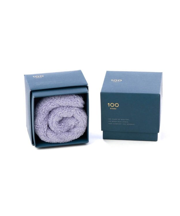 PRESENTERS ROOM 100（HYAKU） / 今治ウォッシュタオル ラベンダー -